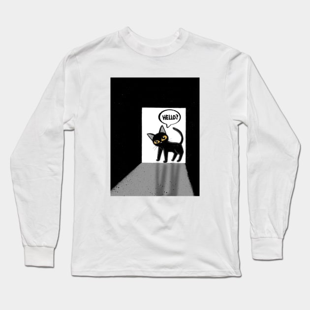 Nobody answer Long Sleeve T-Shirt by BATKEI